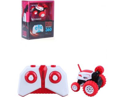 Alltoys Kaskadérské RC auto mini červené s 5 koly