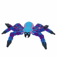 Alltoys Klixx Creaturez Pavouk modrofialový 3