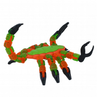 Alltoys Klixx Creaturez Škorpion zelenooranžový 2
