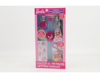 Alltoys Kosmetická sada s rtěnkou a lakem na nehty Barbie