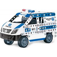 Alltoys Kovová stavebnice Policejní auto 314 dílků