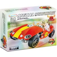 Alltoys Kovová stavebnice Retro závodní auto 230 dílků 2