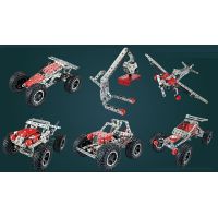 Alltoys Kovová stavebnice terénní auto 288 dílků 2