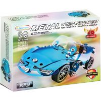 Alltoys Kovová stavebnice Závodní auto 208 dílků 2