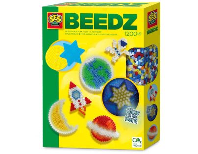 Alltoys Kreativní sada - Zažehlovací korálky Vesmír svítící ve tmě Alltoys Kreativní sada - Zažehlovací korálky Vesmír svítící ve tmě