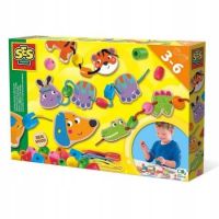 Alltoys Kreativní sada navlékání zvířátek pomocí korálků