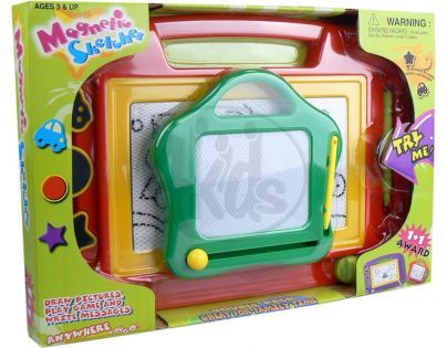 Alltoys Kreslící tabulka 1+1 - Červeno-zelená