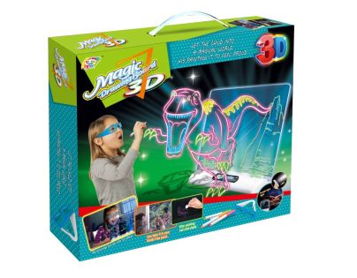 Alltoys Kreslící tabulka 3D dinosauři