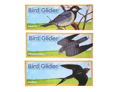 Alltoys Létající kluzák ptáčci 24 cm