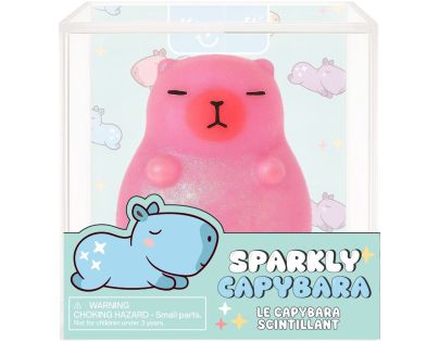 Alltoys Mačkací gelová třpytící Kapybara