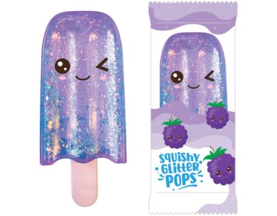 Alltoys Mačkací gelové třpytivé lízátko