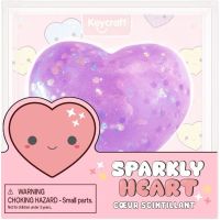 Alltoys Mačkací gelové třpytivé srdíčko 3