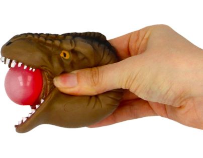 Alltoys Mačkací hlava dinosaura s bublinou