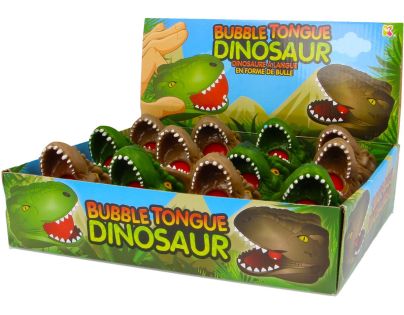 Alltoys Mačkací hlava dinosaura s bublinou