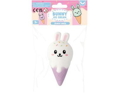 Alltoys Mačkací králíčková zmrzlina s obličejem