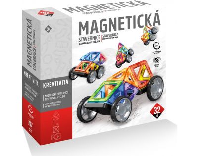 Alltoys Magnetická stavebnice 32 ks