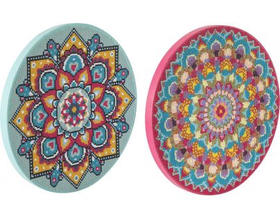 Alltoys Malování pomocí kamínků Diamond Painting Mandala zelená