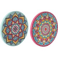 Alltoys Malování pomocí kamínků Diamond Painting Mandala zelená 5