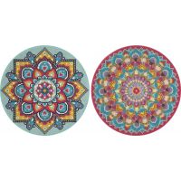 Alltoys Malování pomocí kamínků Diamond Painting Mandala zelená 4