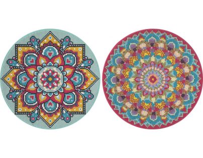 Alltoys Malování pomocí kamínků Diamond Painting Mandala zelená