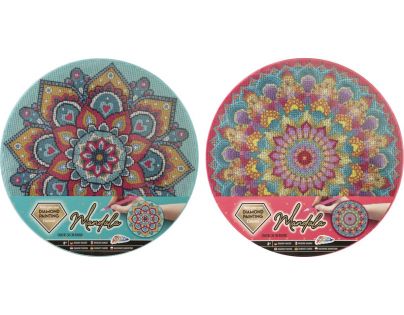Alltoys Malování pomocí kamínků Diamond Painting Mandala zelená