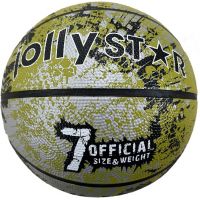 Alltoys Míč basketbalový JollyStar zelený