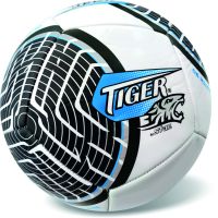 Alltoys Míč kožený fotbalový League Line černý č. 5