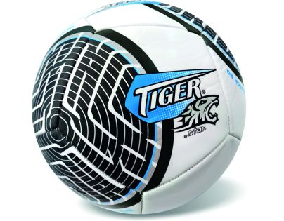 Alltoys Míč kožený fotbalový League Line černý č. 5