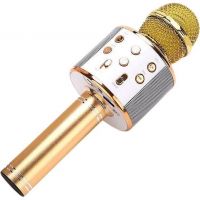 Alltoys Mikrofon bezdrátový zlatý