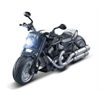 Alltoys Motorka 1 : 12 se světlem černá