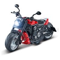 Alltoys Motorka 1 : 12 se světlem červená