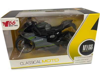 Alltoys Motorka 1 : 14 (131) šedo-zelená