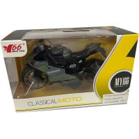 Alltoys Motorka 1 : 14 (131) šedo-zelená 2