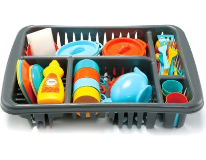 Alltoys Nádobí s odkapávačem 42 ks