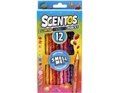 Alltoys Pastelky Scentos voňavé 12ks