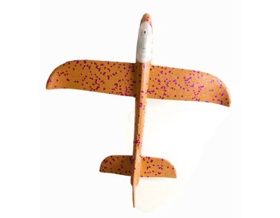 Alltoys Pěnové letadlo 48 cm oranžové