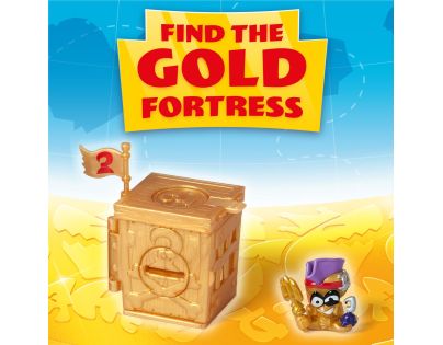 Alltoys Pirat Figurka Golden Treasure Fortress