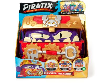 Alltoys Piratix S - Herní sada Monser Treasure