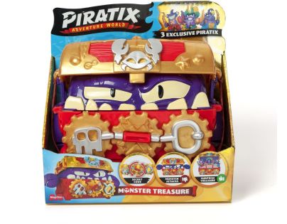 Alltoys Piratix S - Herní sada Monser Treasure
