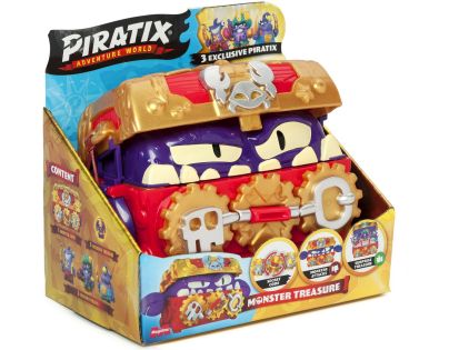 Alltoys Piratix S - Herní sada Monser Treasure