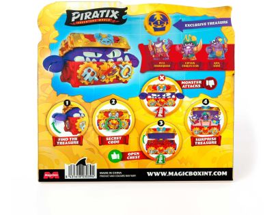 Alltoys Piratix S - Herní sada Monser Treasure