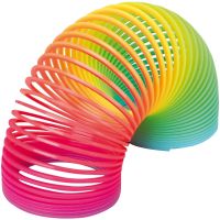 Alltoys Plastová pružina duhová