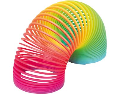 Alltoys Plastová pružina duhová