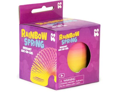 Alltoys Plastová pružina duhová