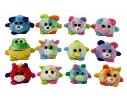 Alltoys Plyšová koule s velkýma očima 19 cm