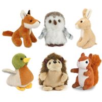 Alltoys Plyšová mini zvířátko z lesa 10 cm