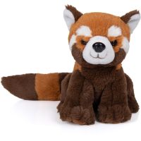 Alltoys Plyšová panda červená sedící s dlouhým ocasem 20 cm