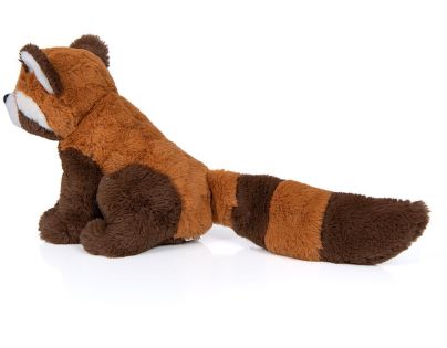 Alltoys Plyšová panda červená sedící s dlouhým ocasem 20 cm