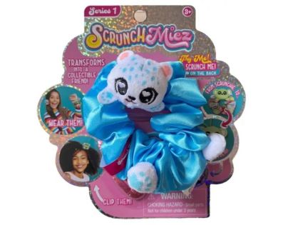 Alltoys Plyšová třpytivá gumička a zvířátko 2v1 ScrunchMiez Alltoys Plyšová třpytivá gumička a zvířátko 2v1 ScrunchMiez