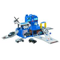 Alltoys Policejní hrací set + 4 autíčka